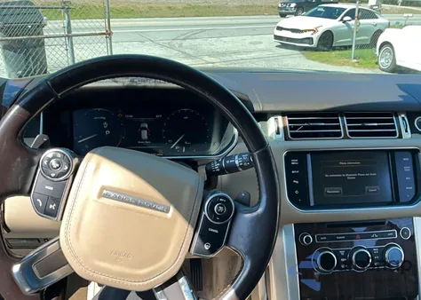 2015 Land Rover Range Rover Hse from USA, damaged, VIN SALGS2VF6FA208185